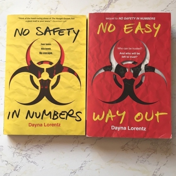 NO SAFETY IN NUMBERS SET OF TWO SOFTCOVER BOOKS - Picture 1 of 3